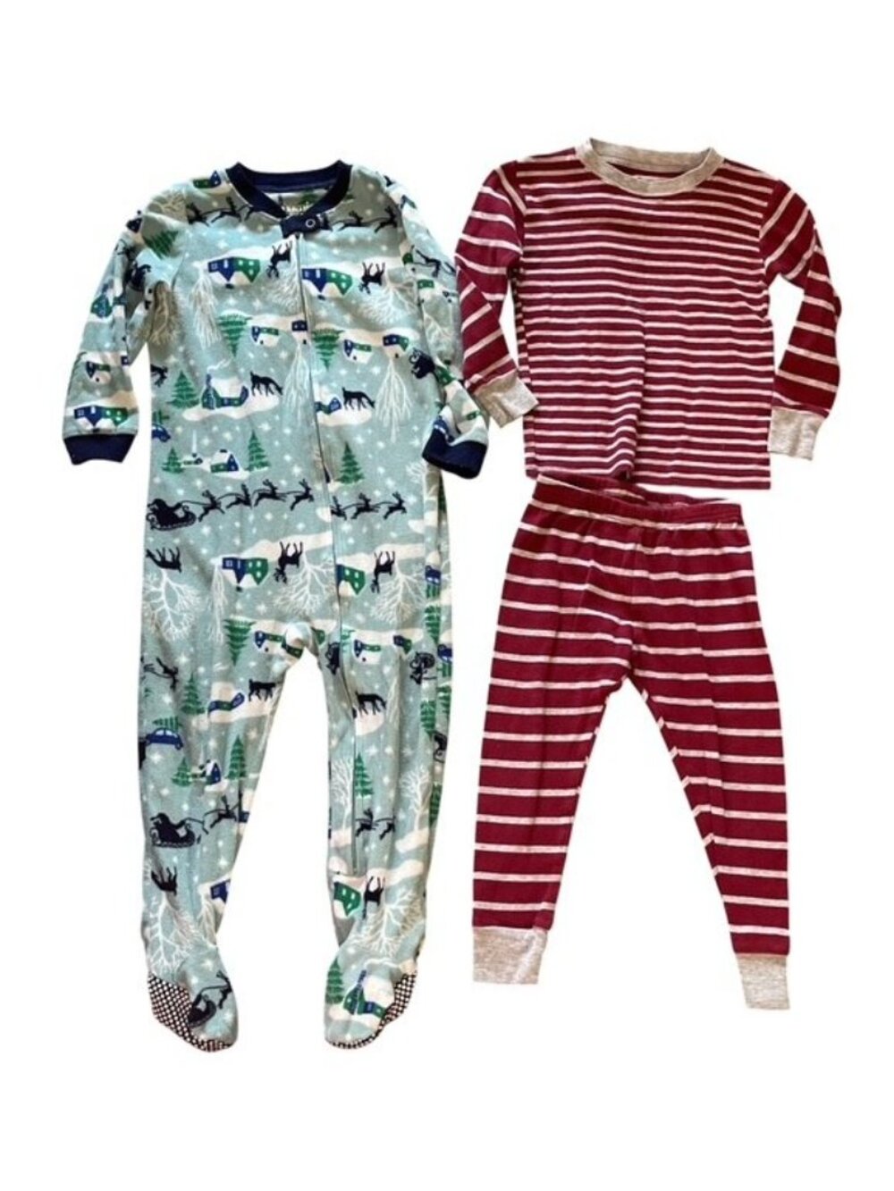 Toddler Boy Clothes Lot 24M Carter’s Carhartt Pajamas Outfit 24 Months E - Picture 5 of 8